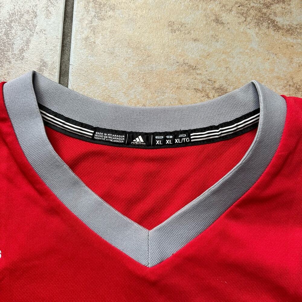 Adidas Houston Rockets James Harden Red Jersey #13 Size‎ XLarge NBA Basketball - Picture 5 of 7